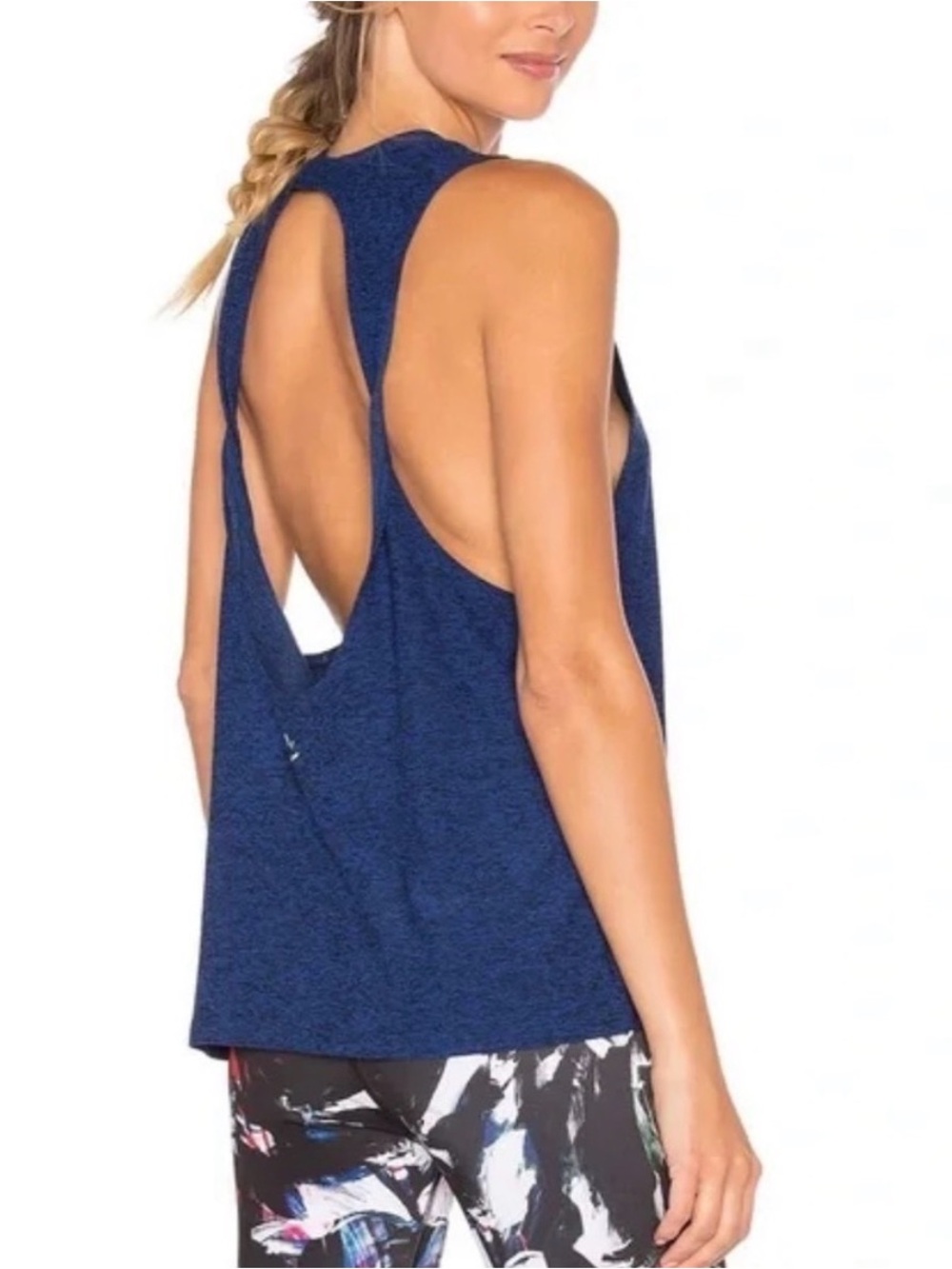 Beyond Yoga Twisted Open Back Tank